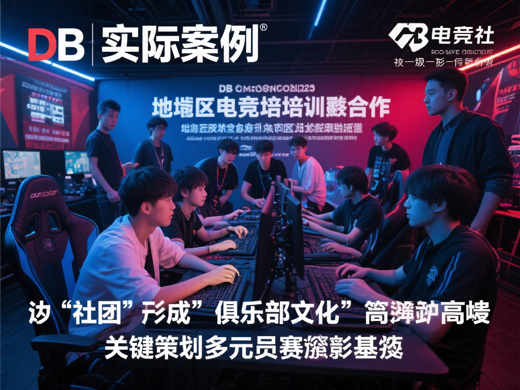 一个实际案例是DB电竞社与地区电竞培训机构的合作。