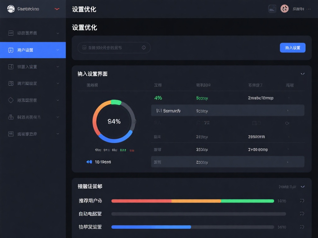 设置优化：进入设置界面后，调整分辨率、帧数等参数。