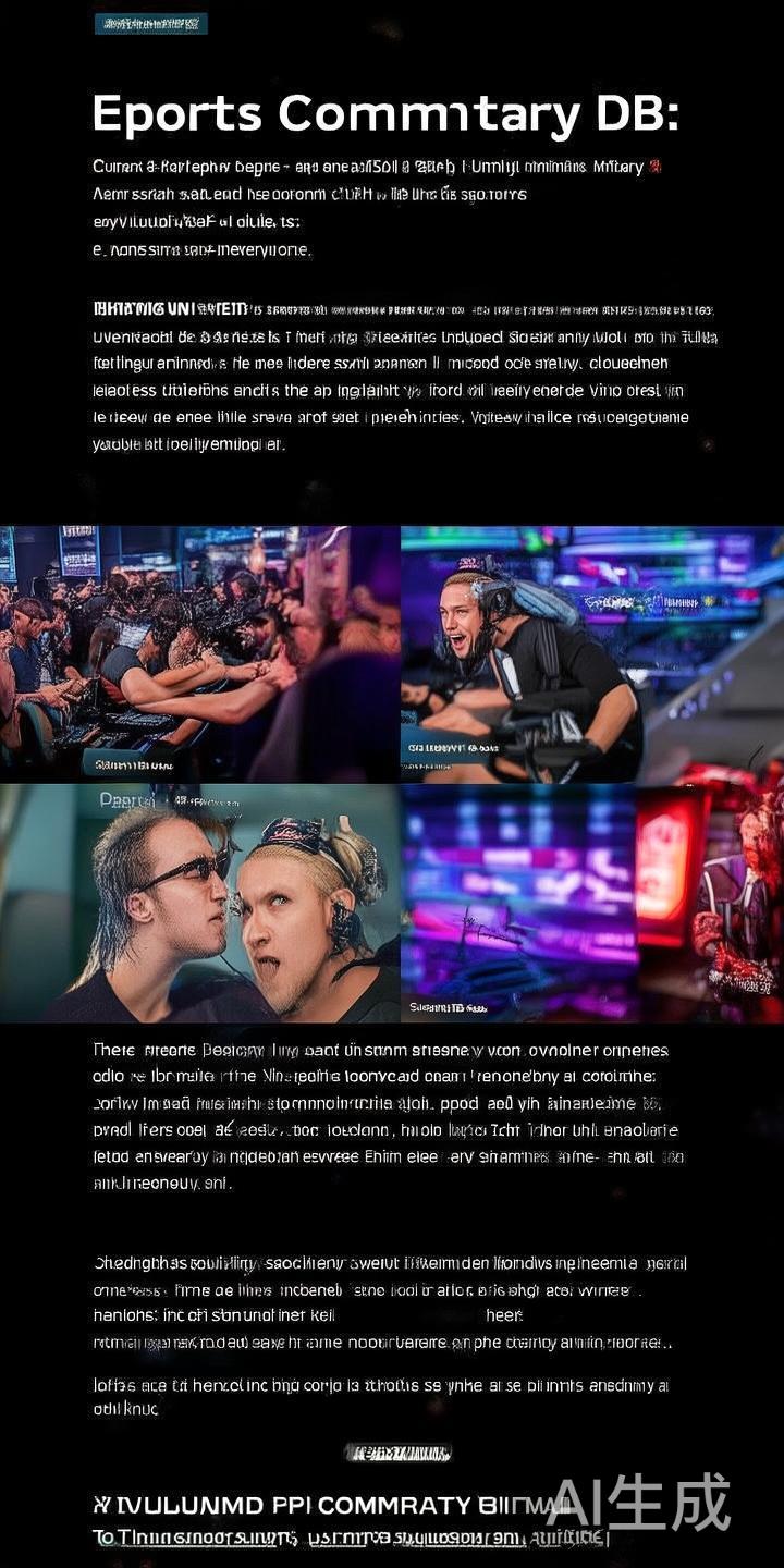 电竞解说DB:全面深挖精彩瞬间,打造极致赛事回忆 在国内外电子竞技产业快速发展的背景下,电竞解说已成